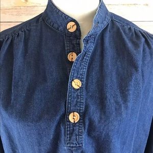 J. Peterman Denim Top